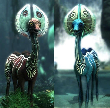 Hexapede (Yerik) - Male, Left; Female, Right